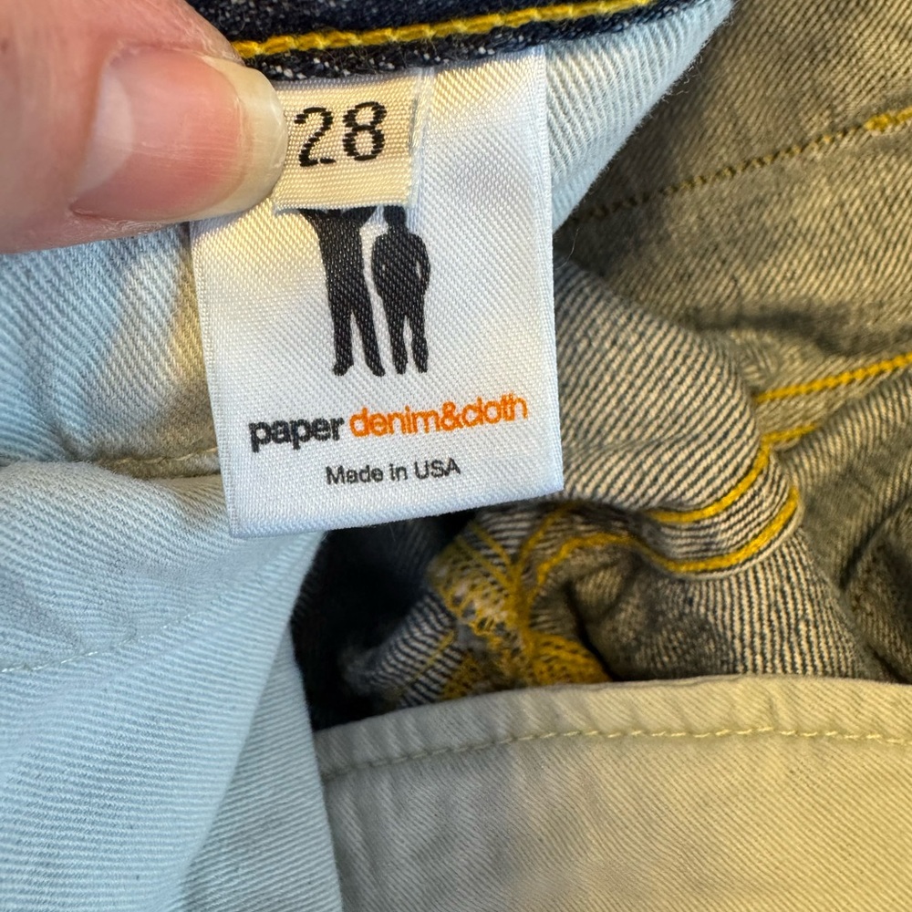 Paper denim & cloth jeans 28 boho retro vintage flare - Picture 11 of 16